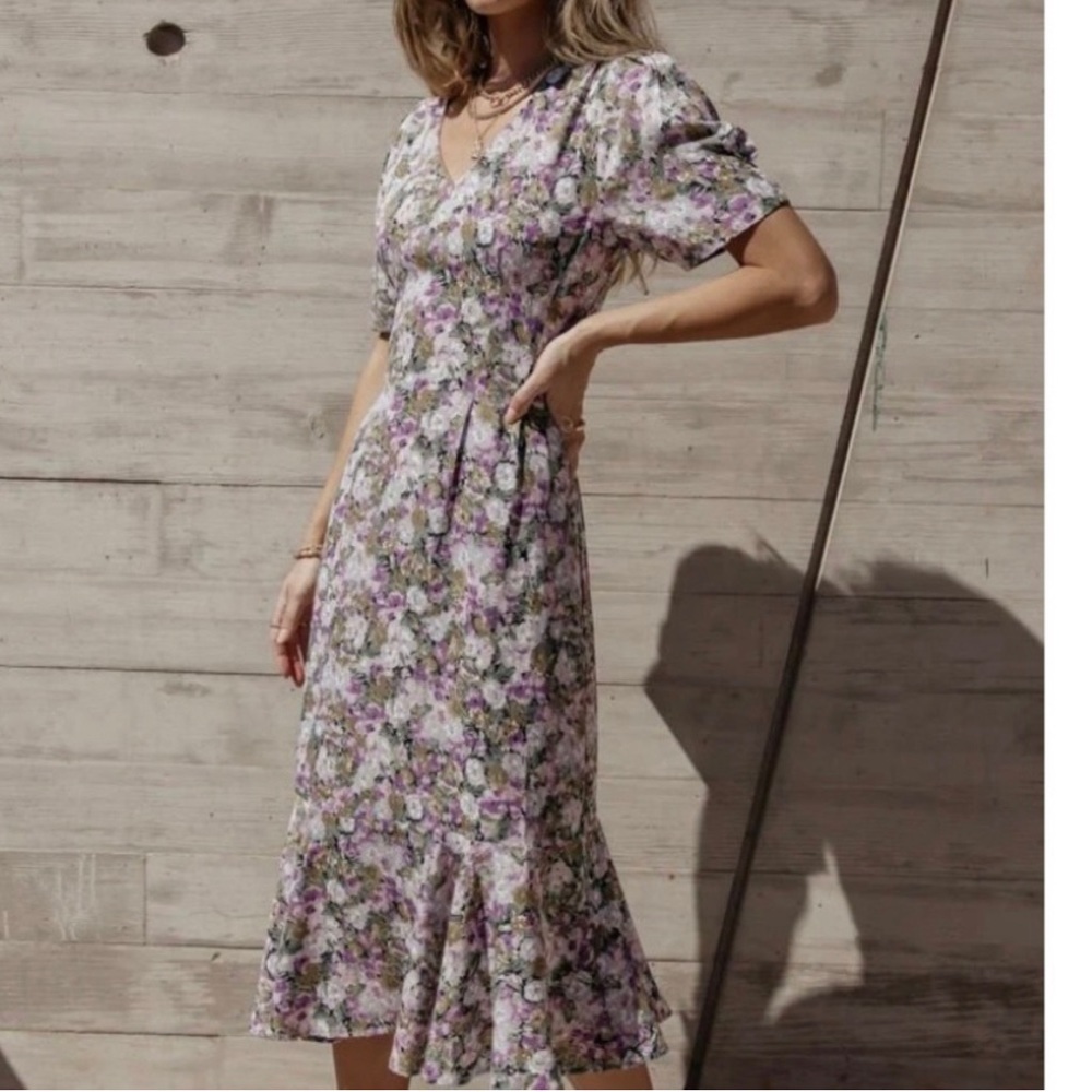 NWT Bohme Tabitha Floral Dress